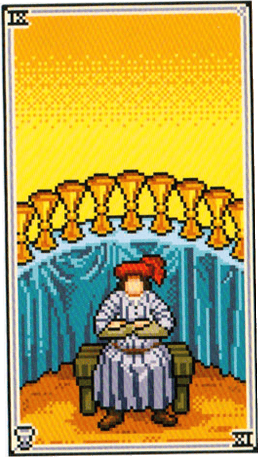 The Nine of Cups tarot card