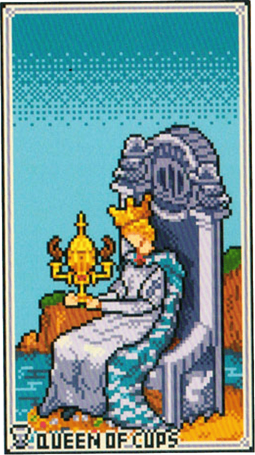 The Queen of Cups tarot card