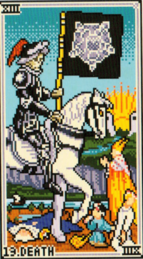 The Death tarot card