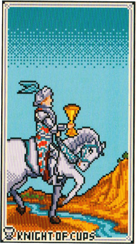 The Knight of Cups tarot card