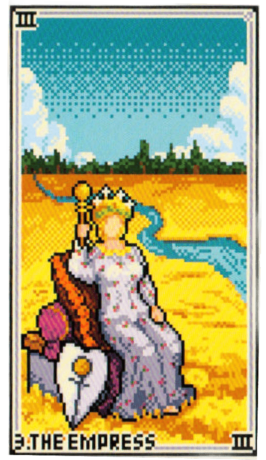 The The Empress tarot card