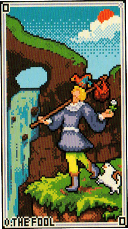 The The Fool tarot card