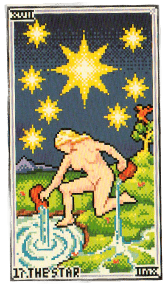 The The Star tarot card